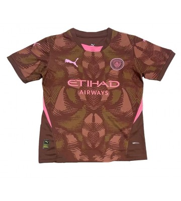 Lacne Muži Futbalové dres Manchester City Brankarsky  2024-25 Krátky Rukáv - Domáci